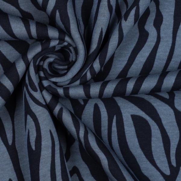 Alpenfleece Zebra Blau